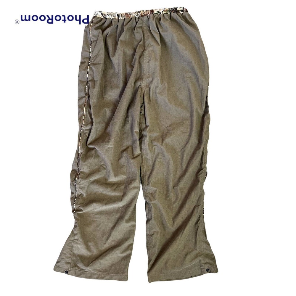 Mad Dog Gear Green Pant, Hunting Elastic Waist, Straight Leg, Men Size XL Bu